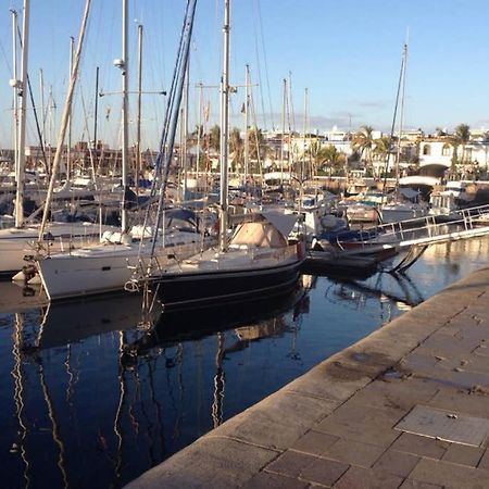 Schoene Wohnung Direkt Am Meer Mit Meerblick, Wlan Puerto De Mogan Buitenkant foto